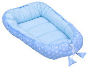 Hnízdo pro miminko Scarlett Hvězdička - modrá