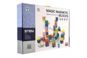 Kuličková dráha magnetická s figurkami plast 102 ks