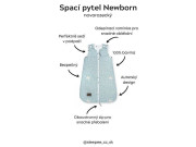 Spací pytel Newborn Vintage Sleepee