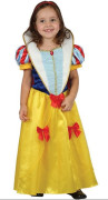 Šaty na karneval - sněhurka, 92-104 cm