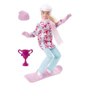 Zimní sporty Snowboardistka Barbie