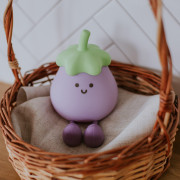 LED silikonová noční lampička - lilek Mary's