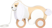 Dřevěná tahací hračka Králík se šustivými oušky small foot