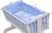 Souprava do kolébky Scarlett Toro - modrá