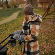 Zimní set fusak Jibot 3v1 + rukavice na kočárek Jasie Petite & Mars