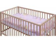 Dětská postýlka s kompletní výbavou Scarlett 120 x 60 cm Mráček - růžová 2. JAKOST