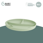 Silikonový talíř Green Babymoov