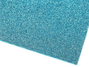 Samolepicí pěnová guma Moosgummi s glitry 20x30 cm 2 ks 