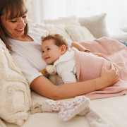 Deka z přírodní bavlny 75 x 100 cm 0 m+ BabyOno