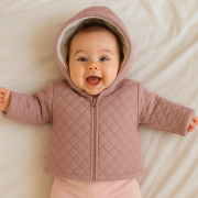 Zimní kabátek thermo Pudrová Baby Service