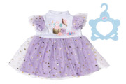 Lila šatičky s tutu BABY born 43 cm