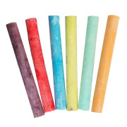 Křídy tabulové 36 ks bílé + barevné 8 cm 24 m+