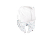 Letní bio spací pytel s nožičkami žirafky aqua Kaarsgaren