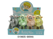 Ruční větráček žirafa 17 cm