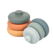 Silikonová stohovací kousátka B-Silicone Rounds