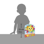 Samolepky Geometrické tvary 150 ks Janod