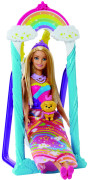 Barbie princezna s duhovou houpačkou