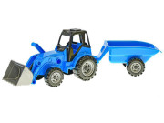 Traktor s vlečkou a nakladačem 60 cm