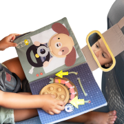 Knížka s aktivitami do auta Busy Book Taf Toys