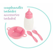 Multifunkční jídelní židlička a houpačka pro panenky 3 v 1 Ocean Fantasy DeCuevas