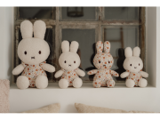 Králíček Miffy plyšový Vintage 35 cm Kytičky 