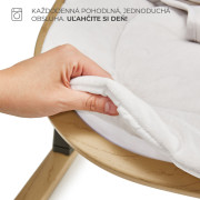 Lehátko Elsu Grey do 9 kg Kinderkraft