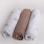 Bambusové pleny 70 x 70 cm 3 ks Babymatex