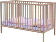 Dětská postýlka s kompletní výbavou Scarlett 120 x 60 cm Mráček - růžová 2. JAKOST