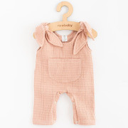 Kojenecké mušelínové lacláčky New Baby Comfort clothes růžová 