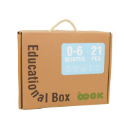 Edukační box Baby 0–6 měsíců 6 ks