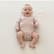 Rostoucí zavinovací body růžové vzor obdélník Babyservice