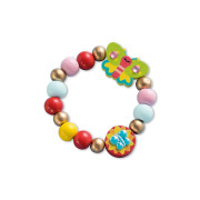 Atelier Sada Výroba šperků Dřevěné korálky Květinová zahrada 4 ks Janod