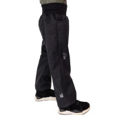 Dětské softshellové kalhoty s beránkem Lamb Black Esito