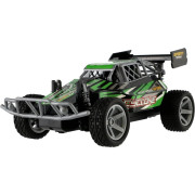 Auto RC Buggy rychlostní 23 cm 27MHz na baterie zelené