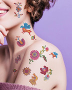Voděodolné dočasné tetovačky Naděje mix TATTonMe