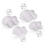 Odsávačka mateřského mléka Double Hands-free Gentle Flow Kinderkraft