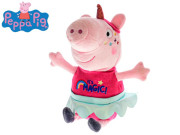 Peppa Pig Happy Party 31 cm plyšový jednorožec 