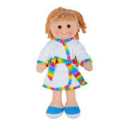 Látková panenka Michelle 34 cm Bigjigs Toys