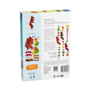 Kreativní sada První navlékání plstěná girlanda Veverka Haba