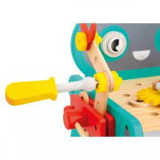 Dřevěný chodítko a vozík s nářadím 38 ks BricoKids Janod