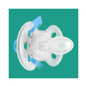 Šidítko Ultrasoft Premium neutral 6-18 m 2 ks Philips Avent