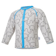 Kabátek podšitý BIO Outlast® Béžový velbloud/ světle modrá
