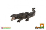 Krokodýl západoafrický zooted plast 17 cm