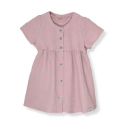 Mušelínové šaty Barunka Powder pink Esito