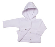 Dětský teplákový kabátek s kožíškem a kapucí MKCool Vanilka