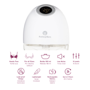 Odsávačka mateřského mléka elektrická handsfree Gaia Duo Petite & Mars