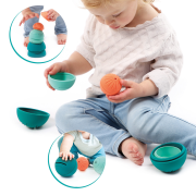 Míčky silikonové Ball in Ball Ludi