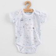 Kojenecké body s krátkým rukávem ocean New Baby For Babies