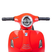 Dětská elektrická motorka Vespa červená Baby Mix
