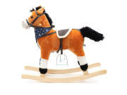 Houpací koník s melodií a šátkem Baby Mix Blesk